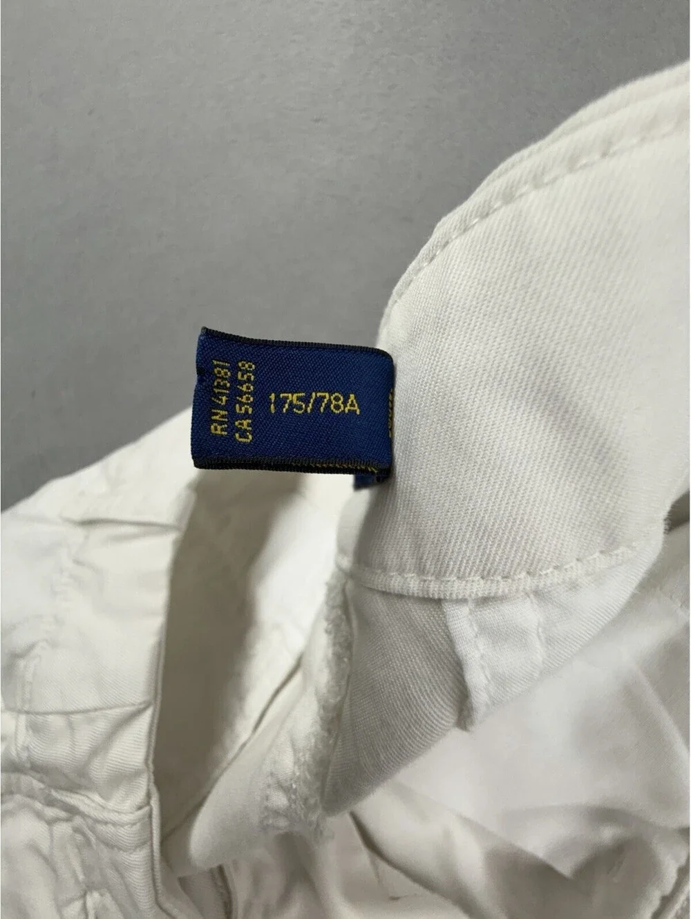 Polo Ralph Lauren White Chino Shorts Women's Size 6 Cotton Twill Preppy Classic